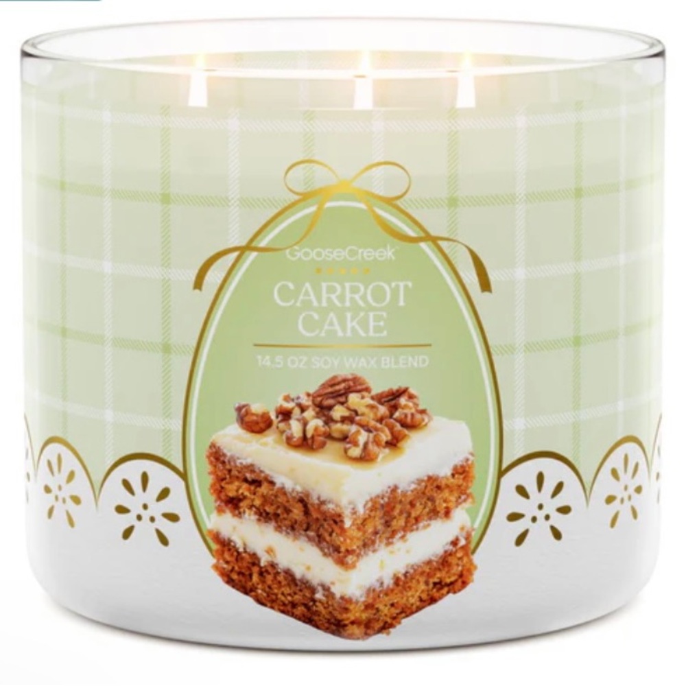 Carrot Cake 3-Wick Candle 🕯 14.5 Oz - Picture 1 of 3